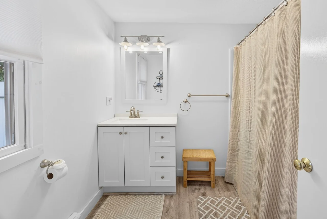 Private bathroom with a walk-in shower